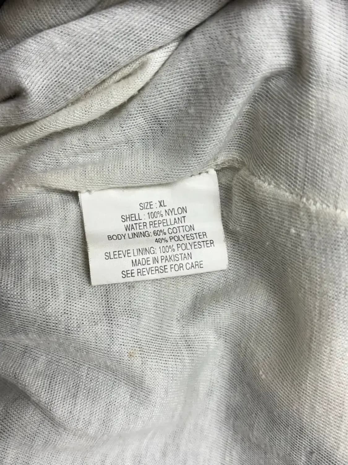 90s 타미힐피거 빅로고 블랙 바람막이 XL 상품이미지6