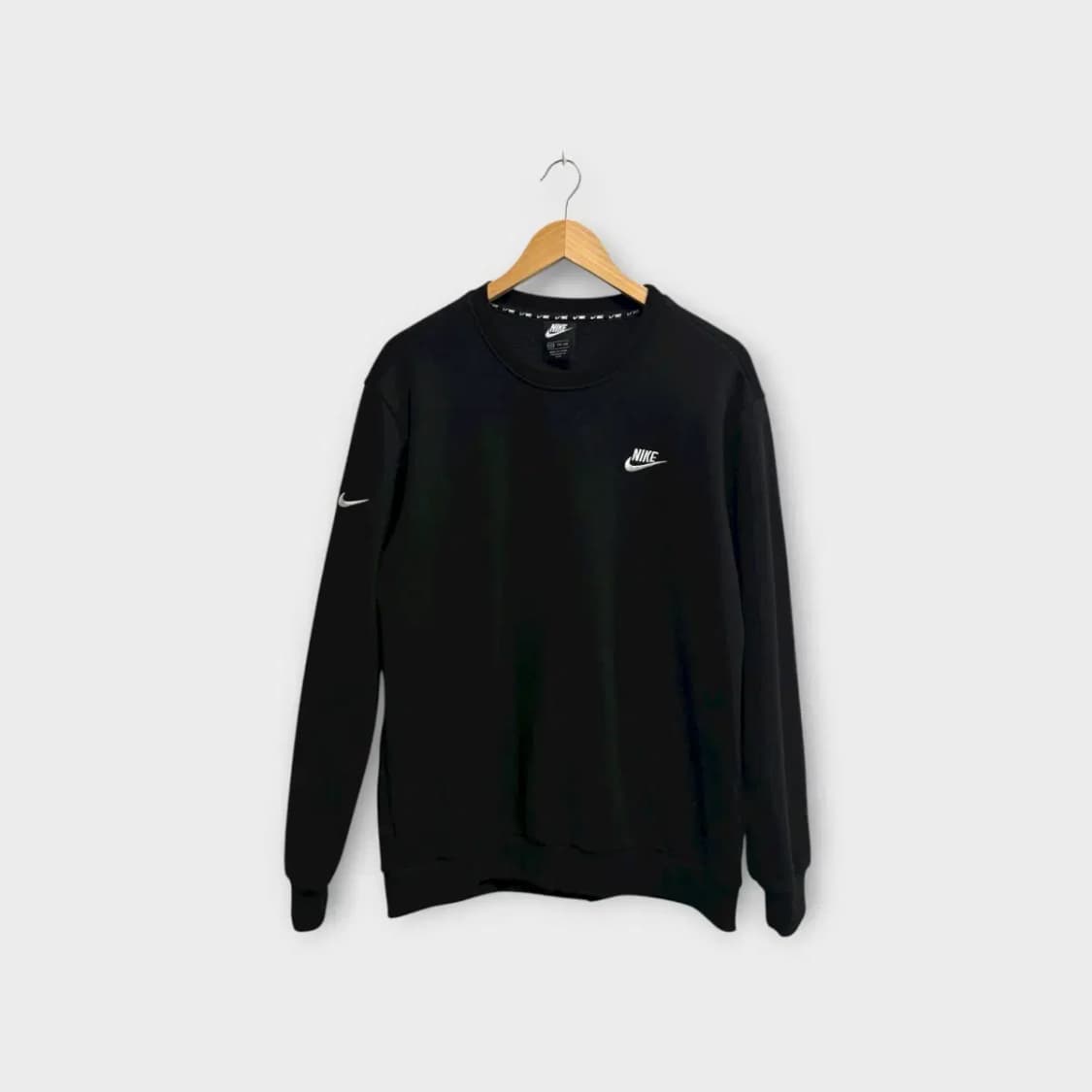 나이키 NIKE 로고 블랙 맨투맨 2XL 상품이미지1