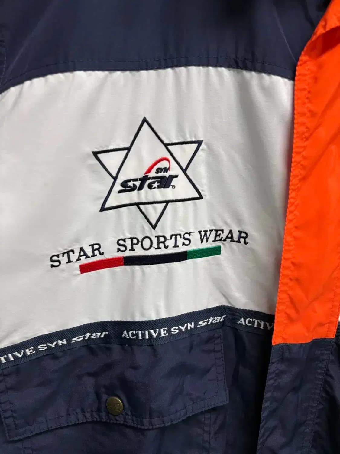 STAR 유니크 윈드브레이커 바람막이 L 상품이미지4