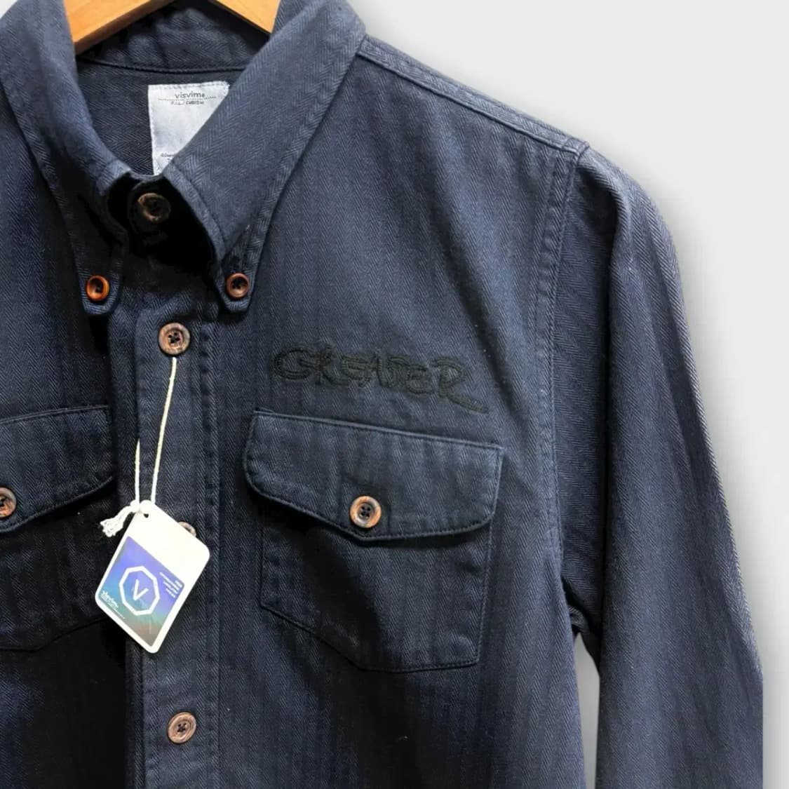 [새상품] 비즈빔 VISVIM 포켓 워크남방 S-M 상품이미지4