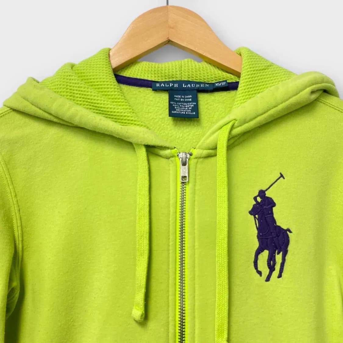 폴로 랄프로렌 빅포니 후드집업 XS 상품이미지4