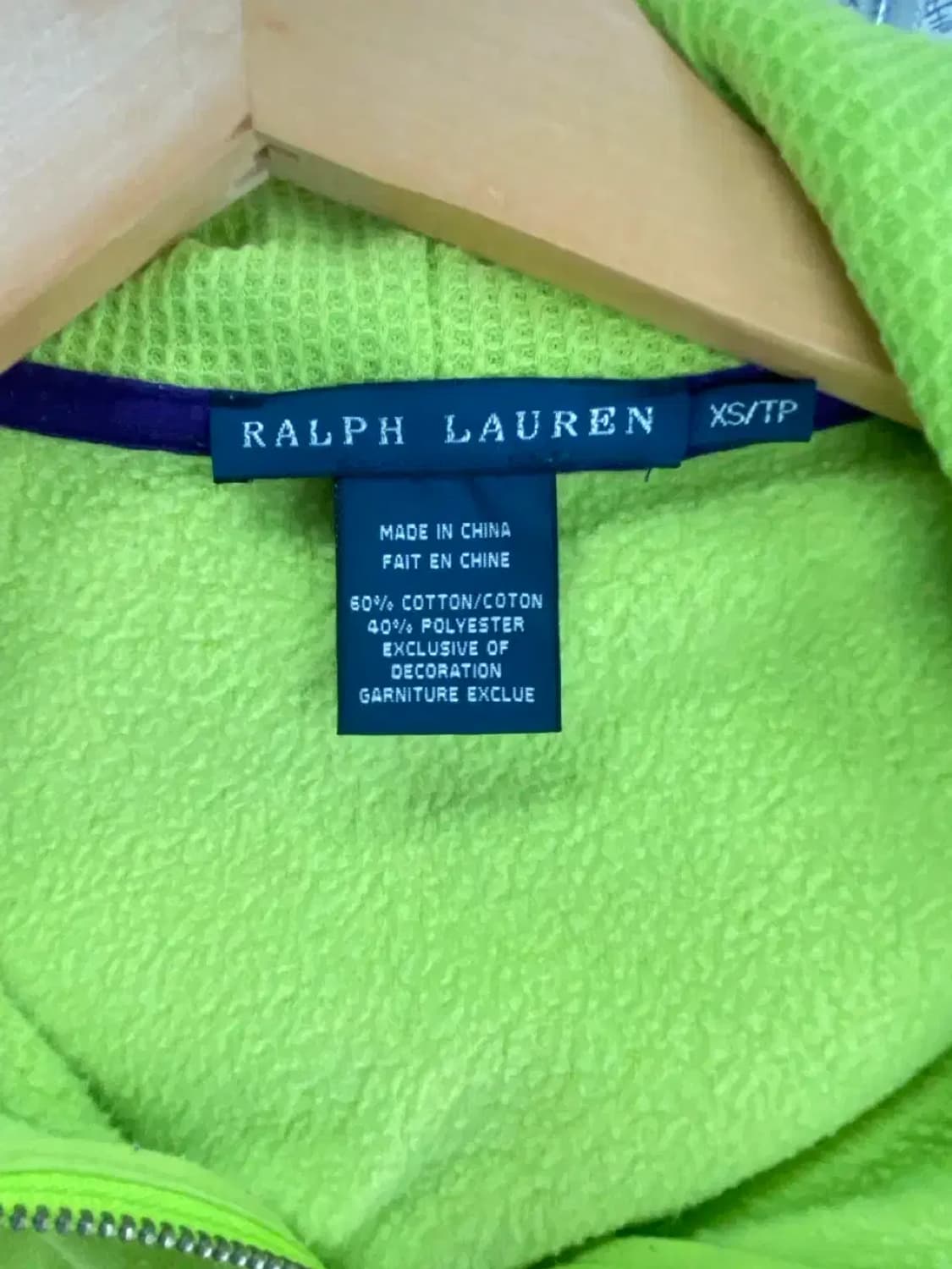 폴로 랄프로렌 빅포니 후드집업 XS 상품이미지5