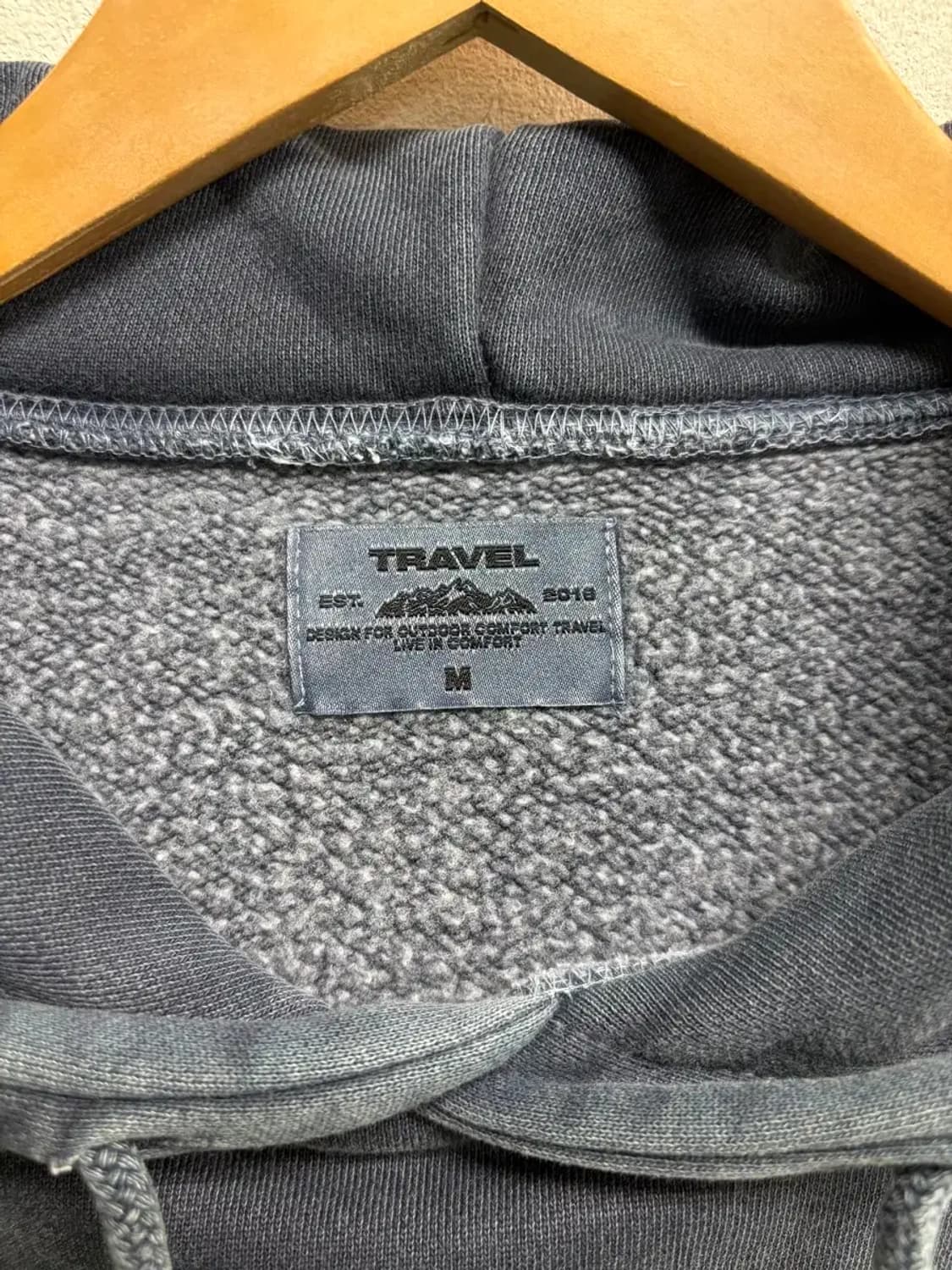 미시간 울버린 피그먼트 후드티 M 상품이미지4