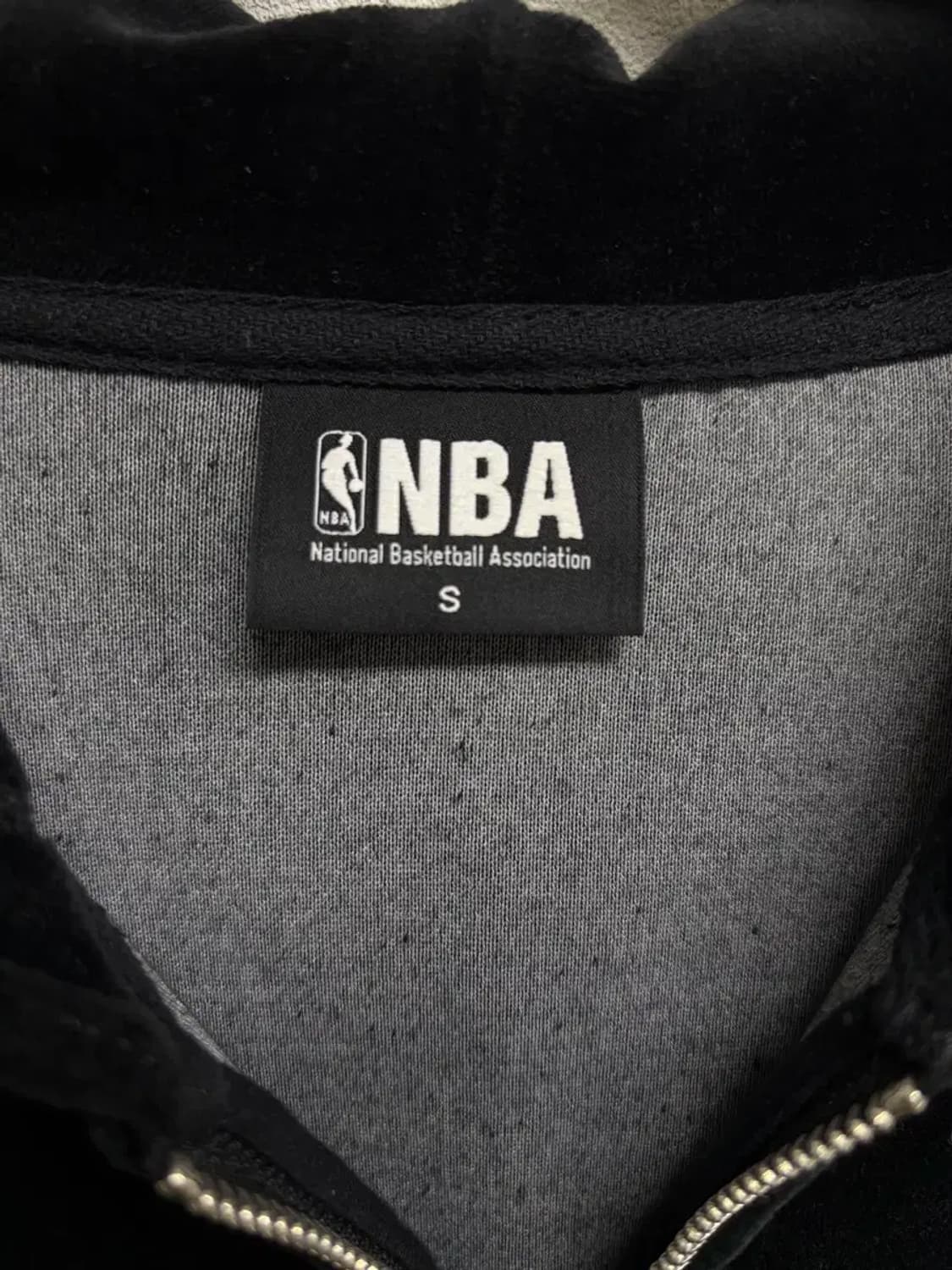 NBA 벨벳 후드집업 S 상품이미지4