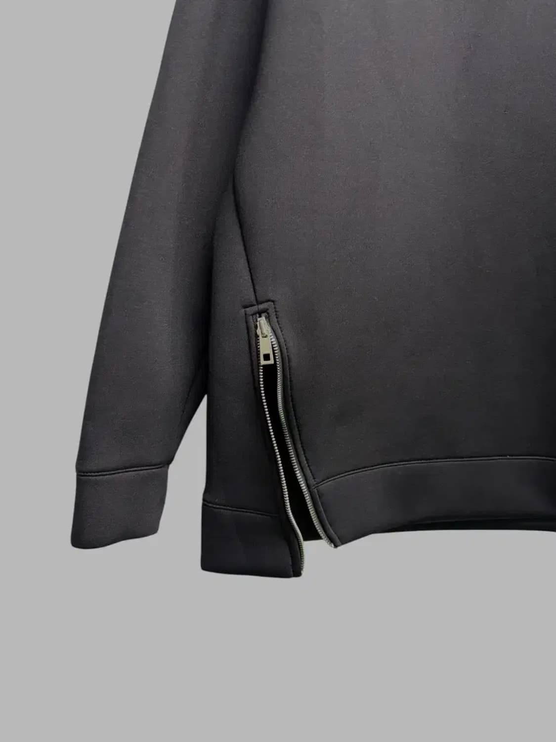 이스트쿤스트(ist kunst) 네오플랜 지퍼 맨투맨 블랙 L 상품이미지4