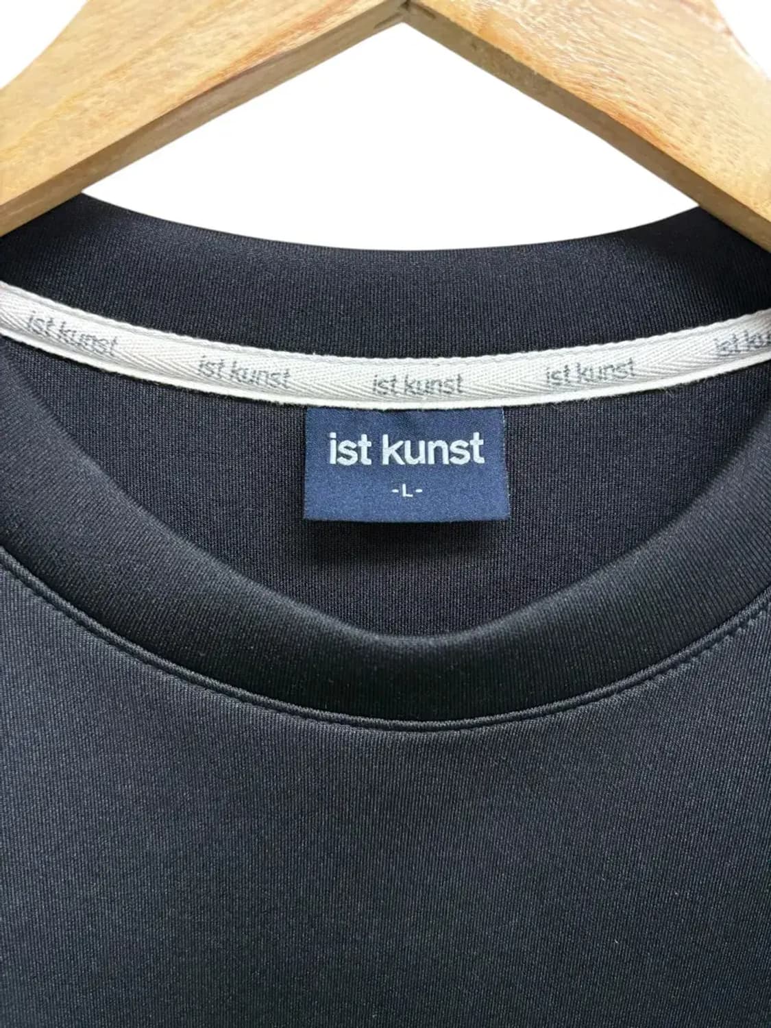 이스트쿤스트(ist kunst) 네오플랜 지퍼 맨투맨 블랙 L 상품이미지5