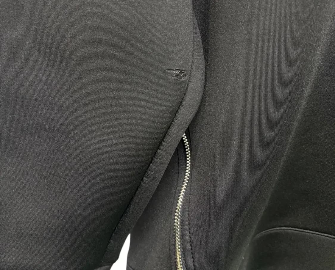 이스트쿤스트(ist kunst) 네오플랜 지퍼 맨투맨 블랙 L 상품이미지7