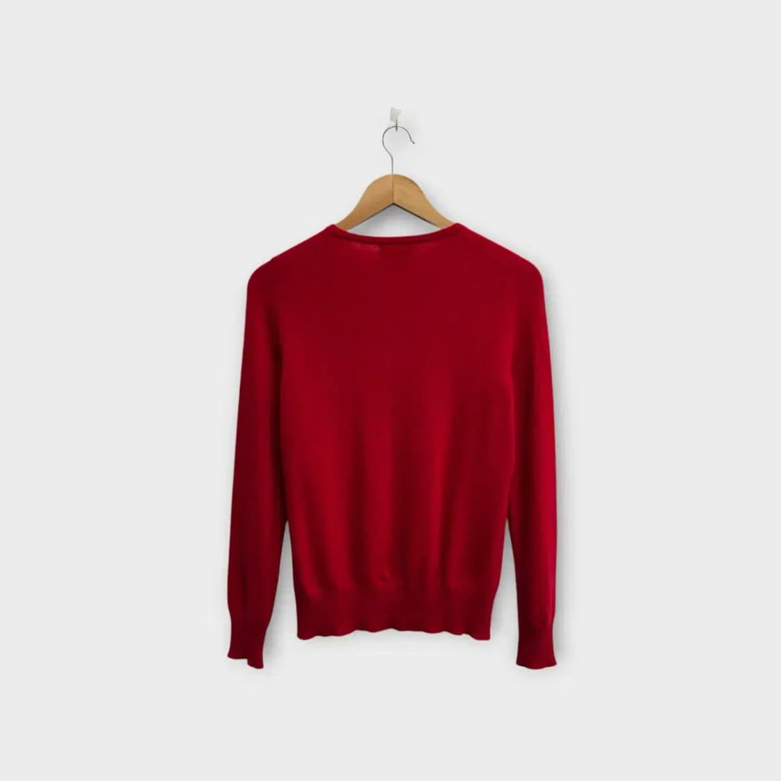 Sutton Cashmere 캐시미어 가디건 레드 상품이미지3