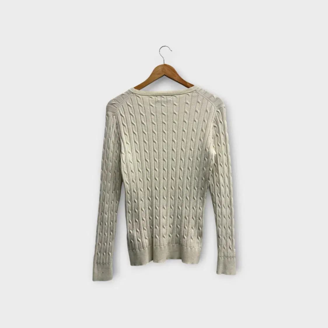 폴로 랄프로렌 케이블 아이보리 니트 L 상품이미지3