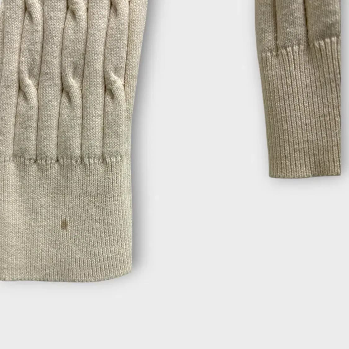 폴로 랄프로렌 케이블 아이보리 니트 L 상품이미지6