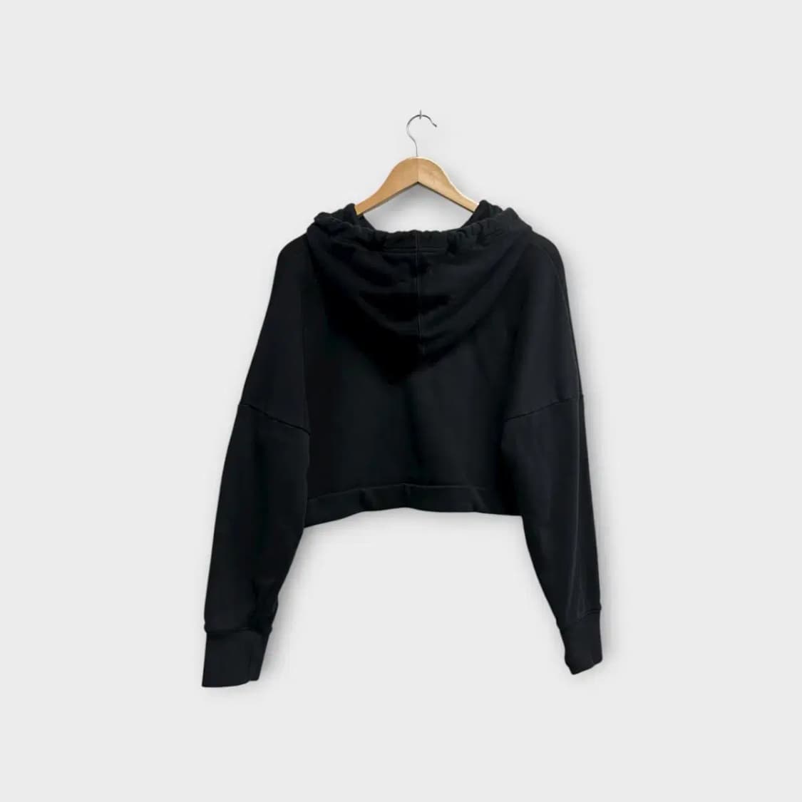 아디다스 빅불꽃 크롭 후드티 S 상품이미지3