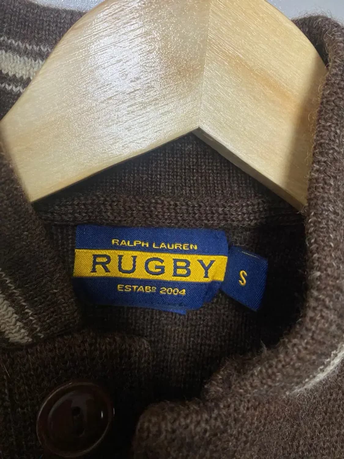 폴로랄프로렌 RUGBY 울 바시티 자켓 S 상품이미지4