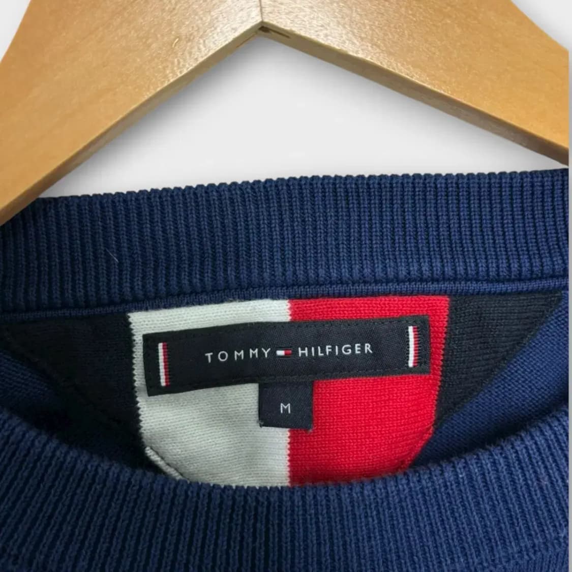 타미힐피거 플러그 코튼 스웨터 M 상품이미지5