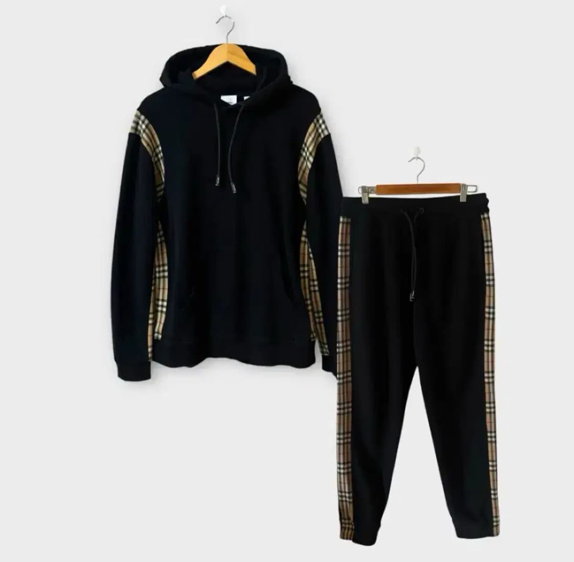 버버리 Burberry 사이드 체크 후드티&팬츠 셋업세트 XL 상품이미지1