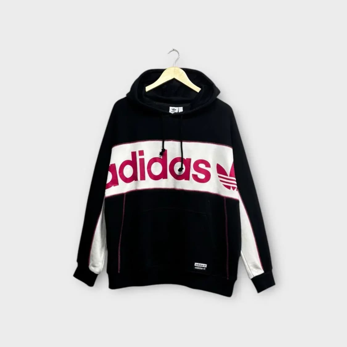 아디다스 빅로고 후드티 M 상품이미지1