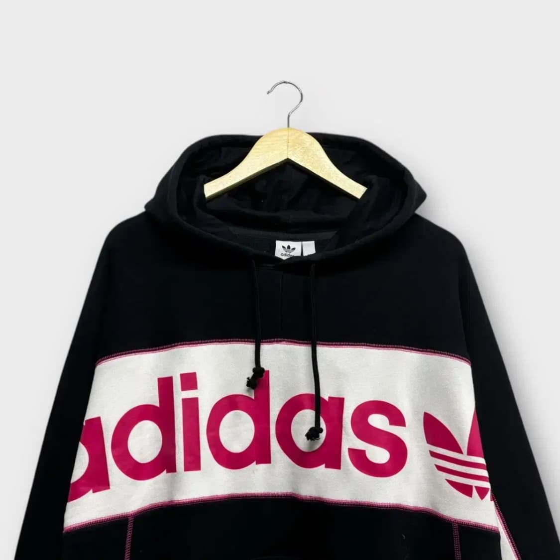 아디다스 빅로고 후드티 M 상품이미지2