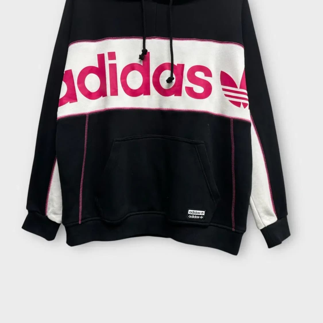 아디다스 빅로고 후드티 M 상품이미지3