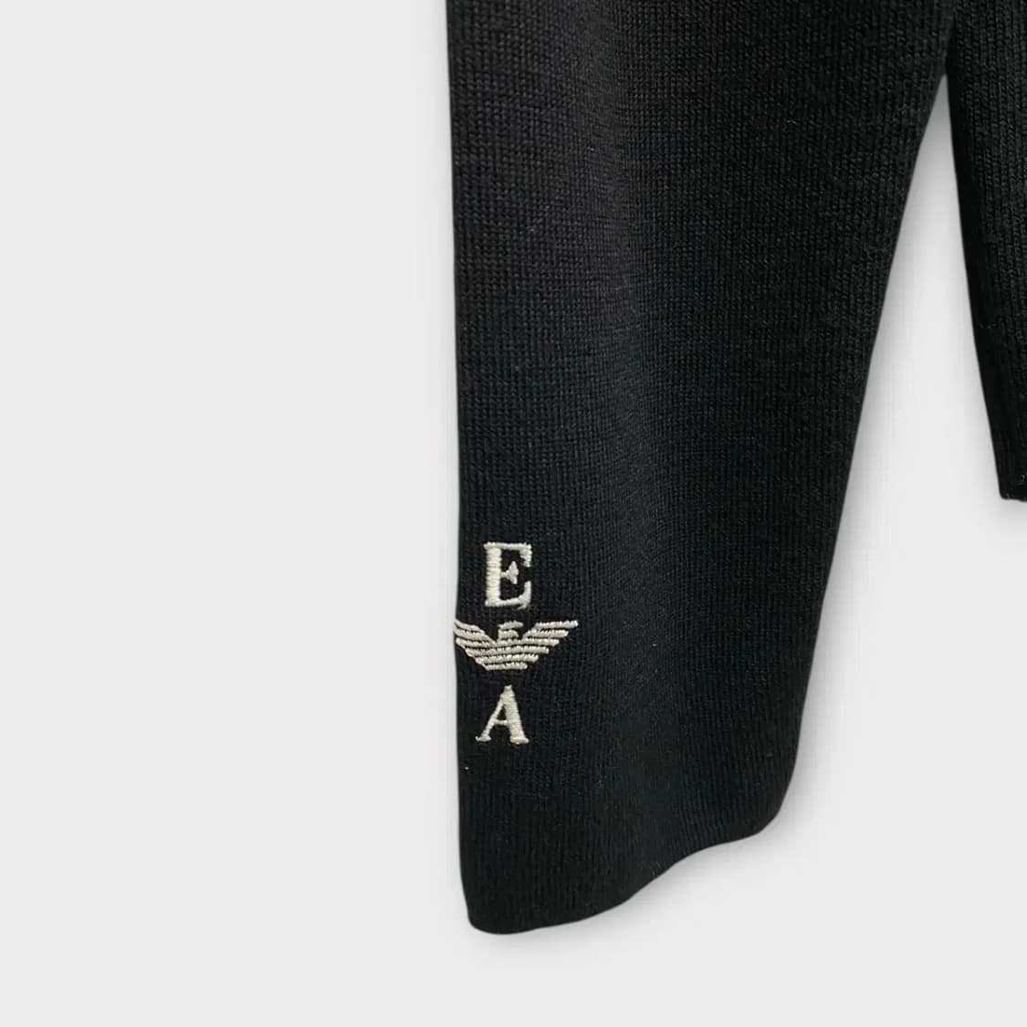 알마니 하프 집업 스웨터 M 상품이미지4