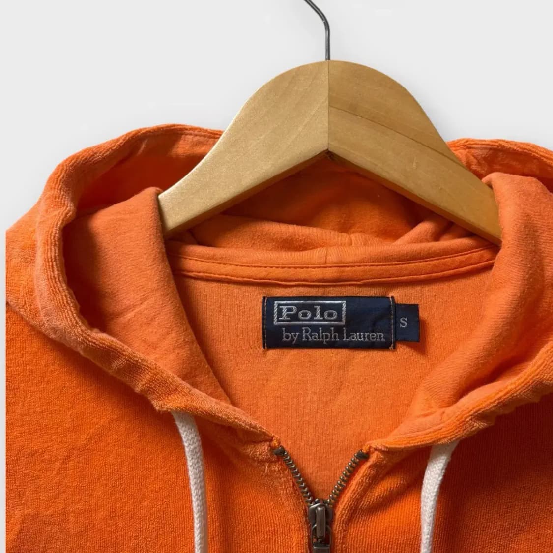 폴로 랄프로렌 테리소재 후드 집업 S 상품이미지4