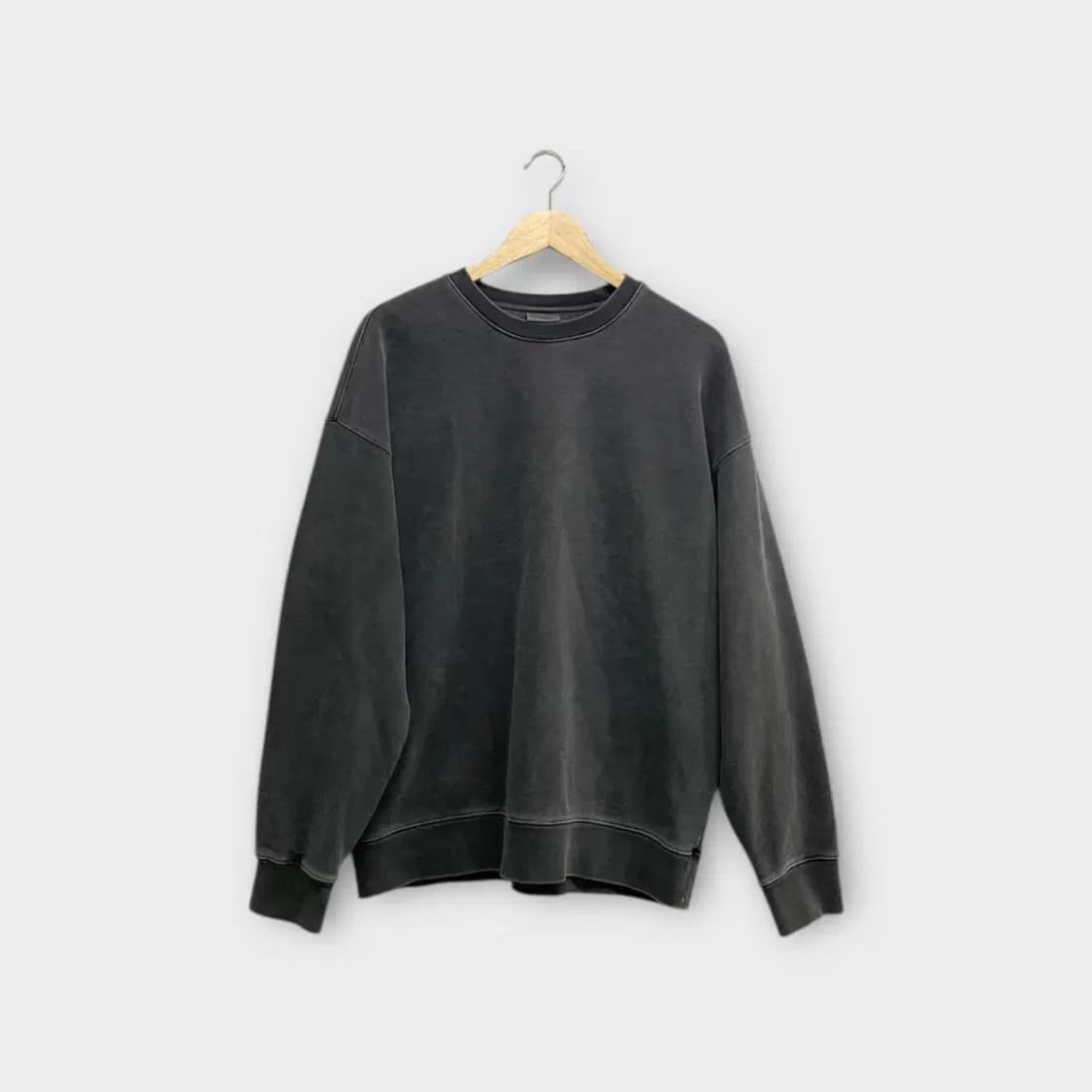 소보먼트 피그먼트 워싱 맨투맨티 free 상품이미지1