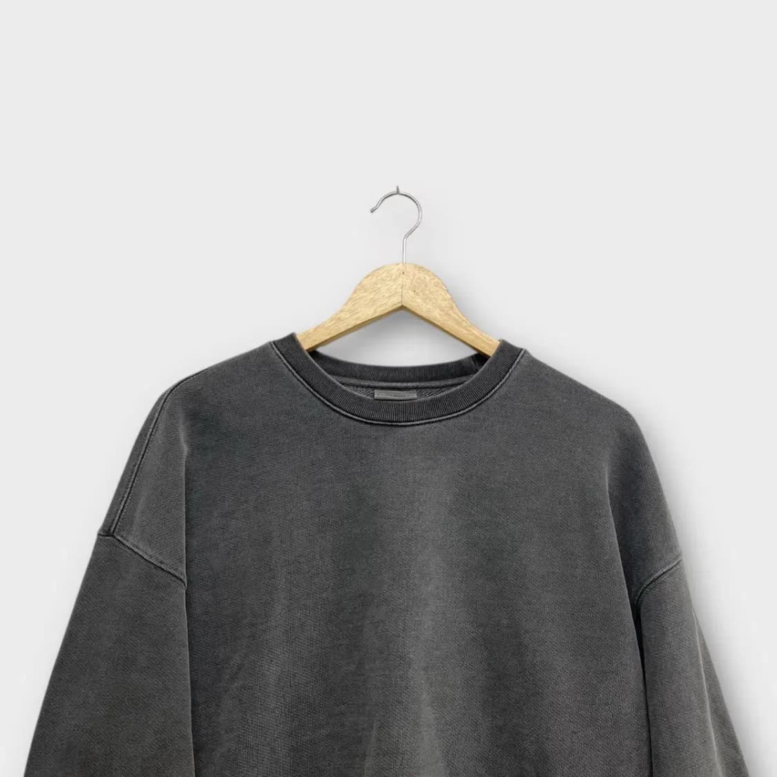 소보먼트 피그먼트 워싱 맨투맨티 free 상품이미지2