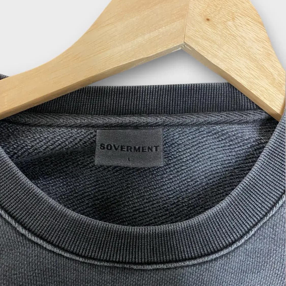 소보먼트 피그먼트 워싱 맨투맨티 free 상품이미지4