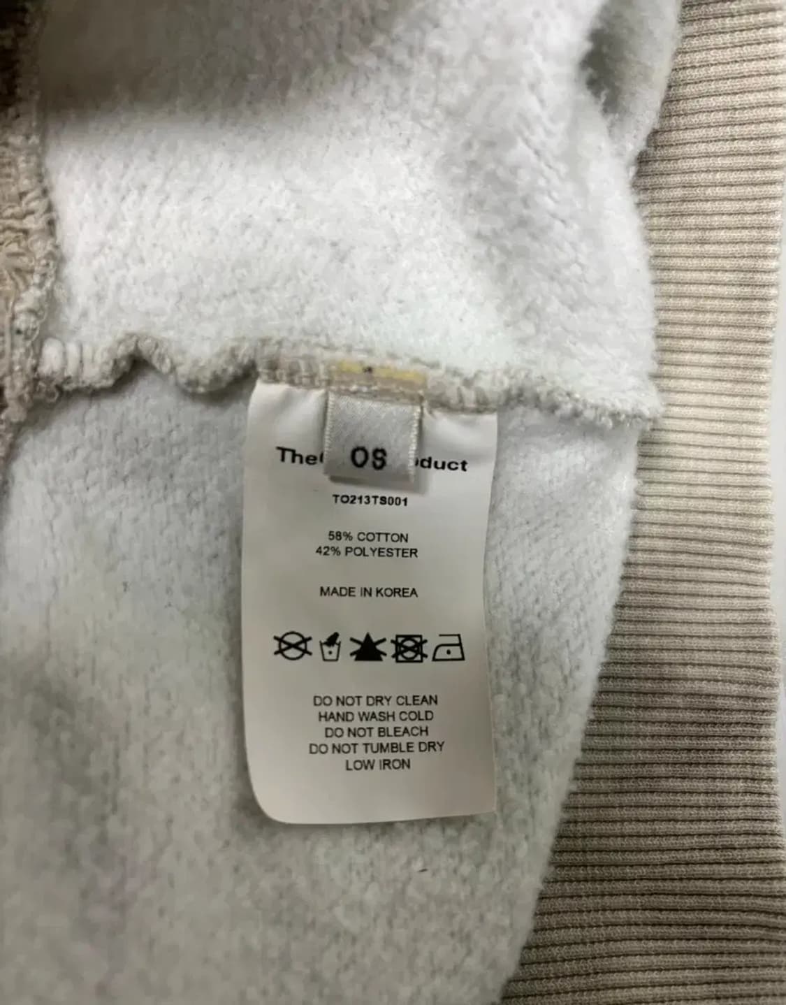 더 오픈 프로덕트 맨투맨 XL 상품이미지5