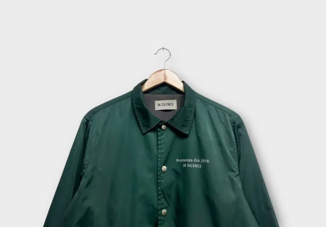 인사일런스 다크그린 코치 자켓 L 상품이미지2