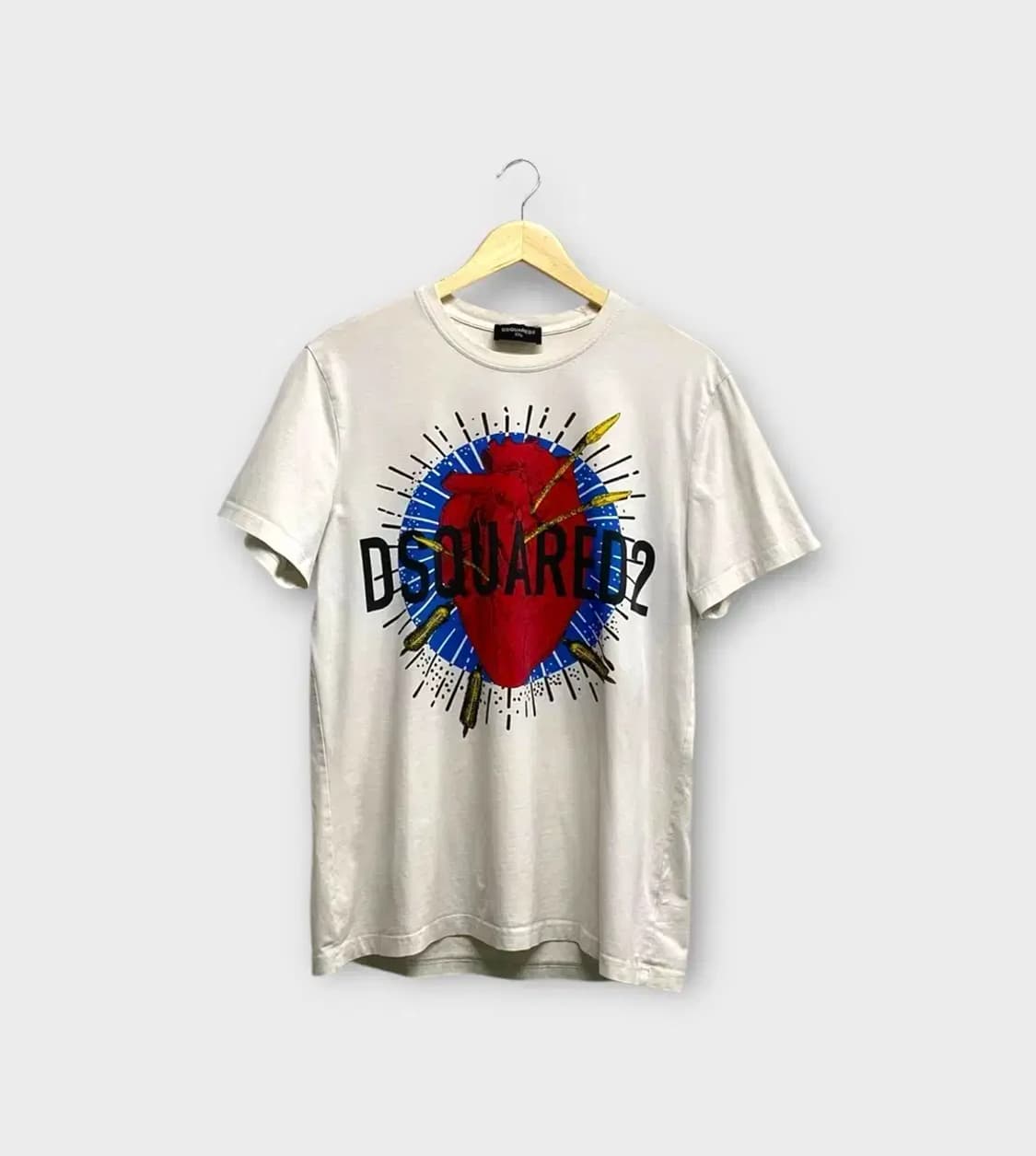디스퀘어드2 로고 프린트 티셔츠L 상품이미지1