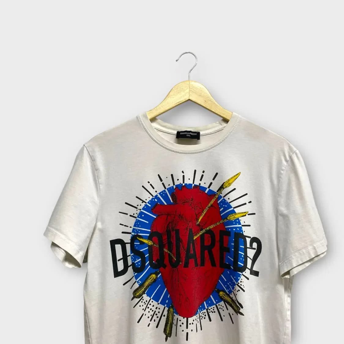 디스퀘어드2 로고 프린트 티셔츠L 상품이미지2