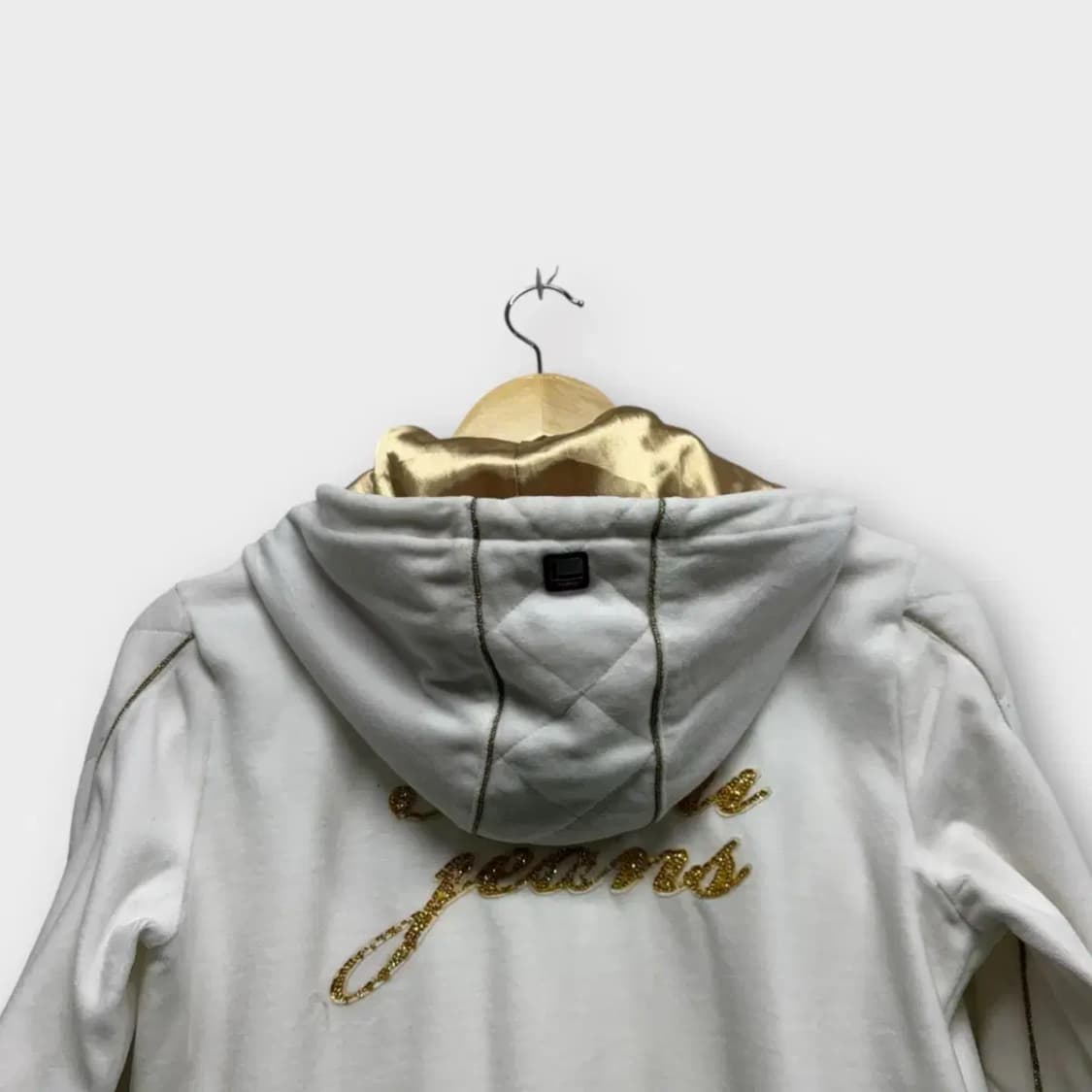 FUBU 후부 스펠로고 벨루어 후드집업M 상품이미지4