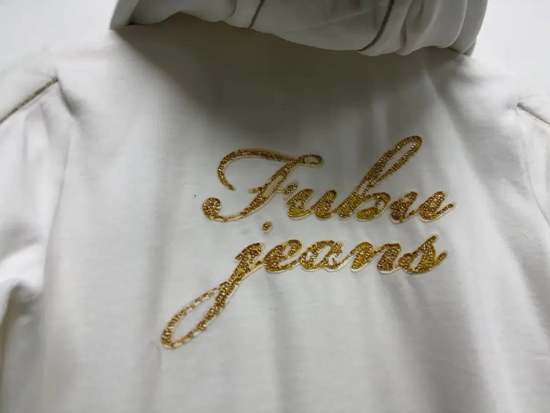 FUBU 후부 스펠로고 벨루어 후드집업M 상품이미지5