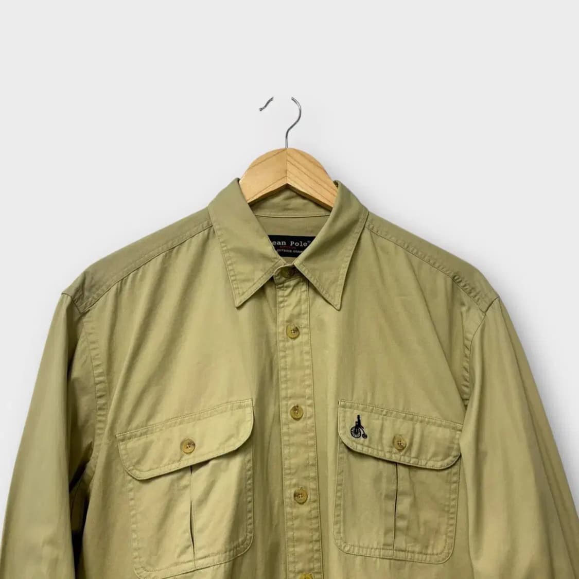 빈폴 투포켓 베이지 워크셔츠 95 상품이미지2