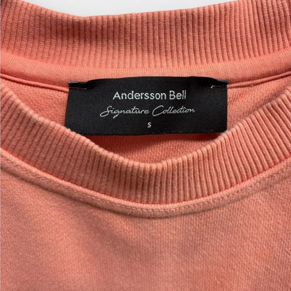 앤더슨벨 살구색 맨투맨티 S 상품이미지4