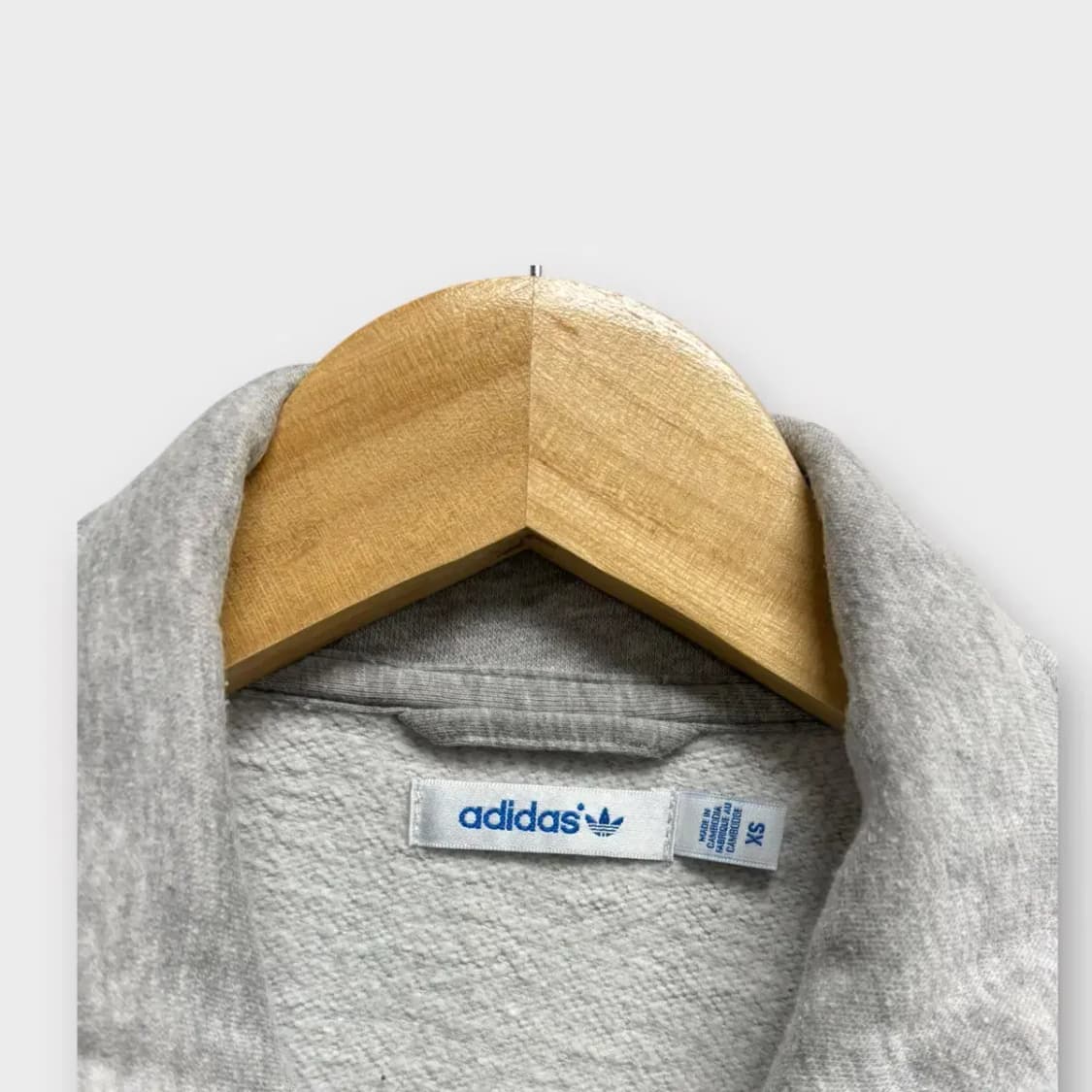 아디다스 그레이 집업자켓 XS 상품이미지5
