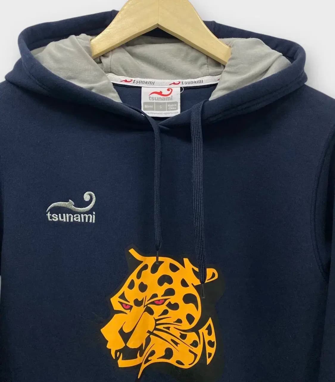 tsunami 쓰나미 호랑이 자수 후드티 S 상품이미지4