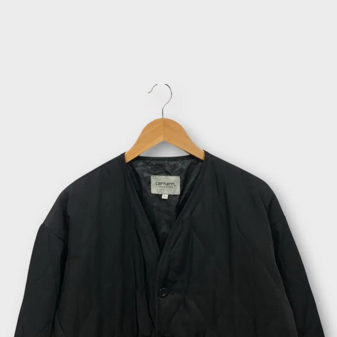 칼하트 Carhartt 블랙 퀼팅 자켓 L 상품이미지2