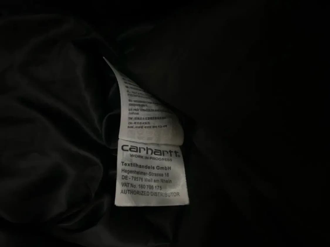 칼하트 Carhartt 블랙 퀼팅 자켓 L 상품이미지8