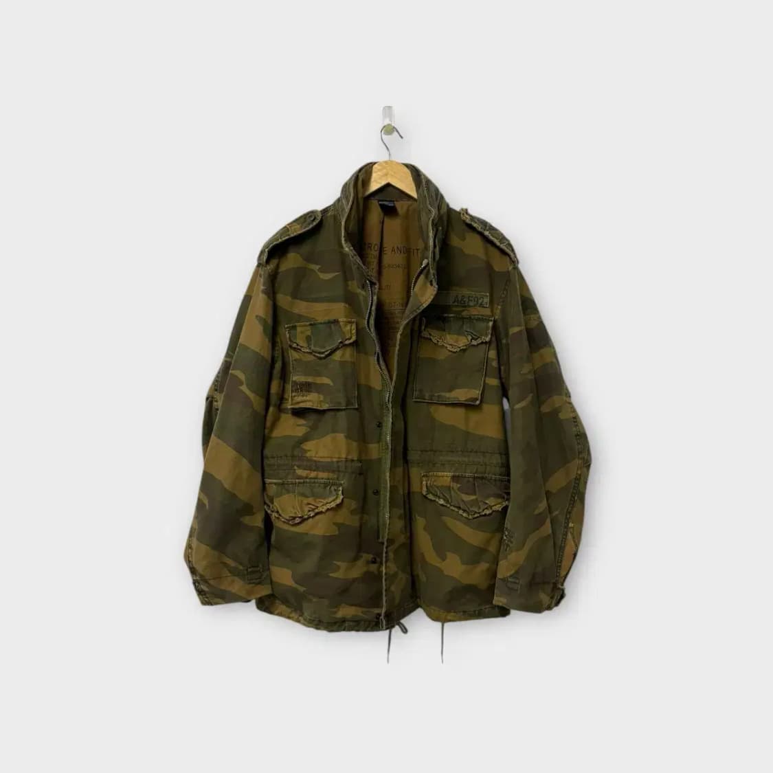 아베크롬비 카모 밀리터리 야상점퍼 S-L 상품이미지2