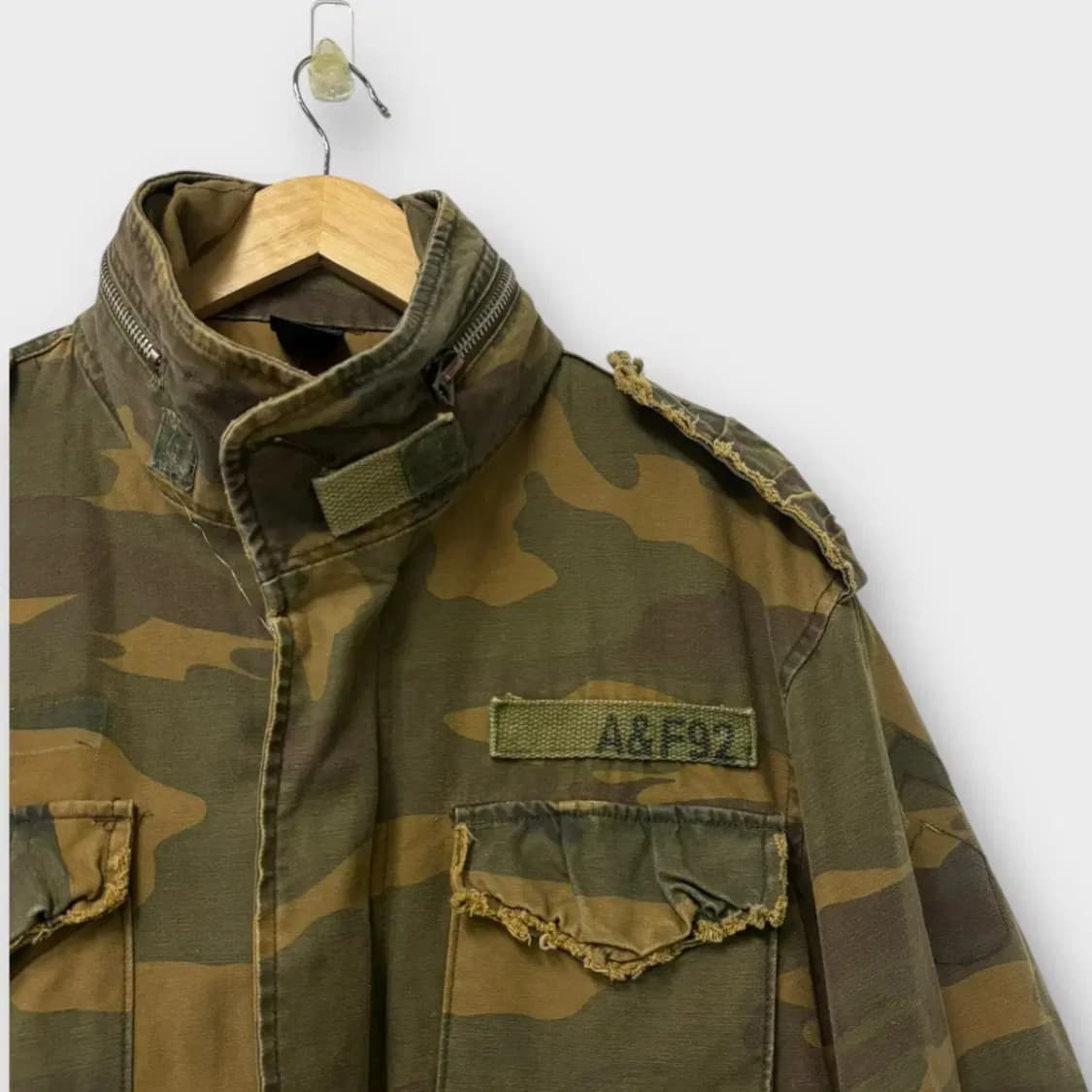 아베크롬비 카모 밀리터리 야상점퍼 S-L 상품이미지4