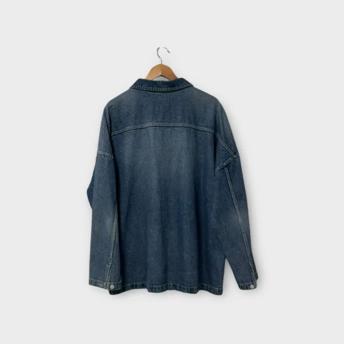 웨스턴 포켓 데님 셔츠 free 상품이미지4