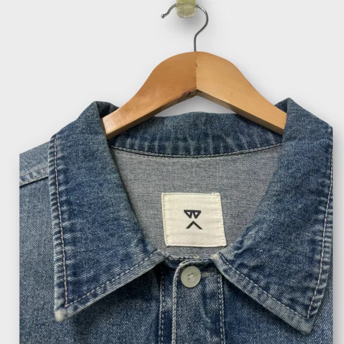 웨스턴 포켓 데님 셔츠 free 상품이미지5