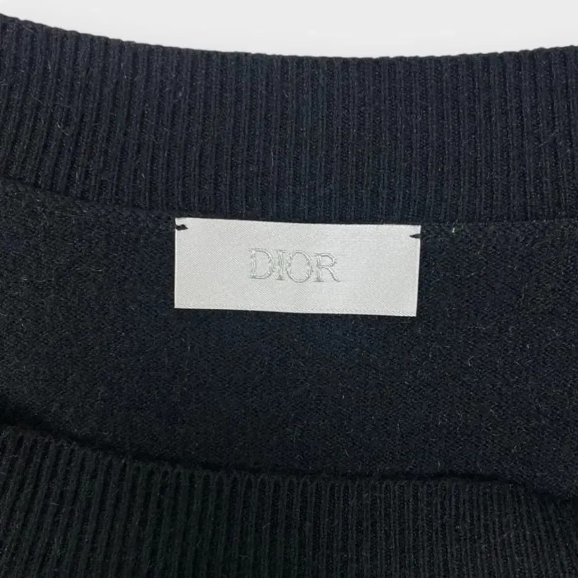 디올 Dior 블랙 자수 니트 L 상품이미지4