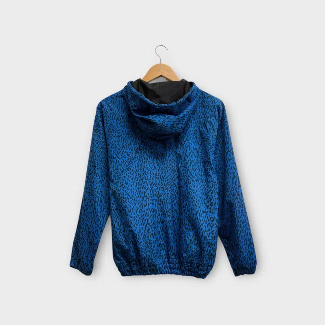 아디다스 블루 레오파드 후드 바람막이 95 상품이미지3