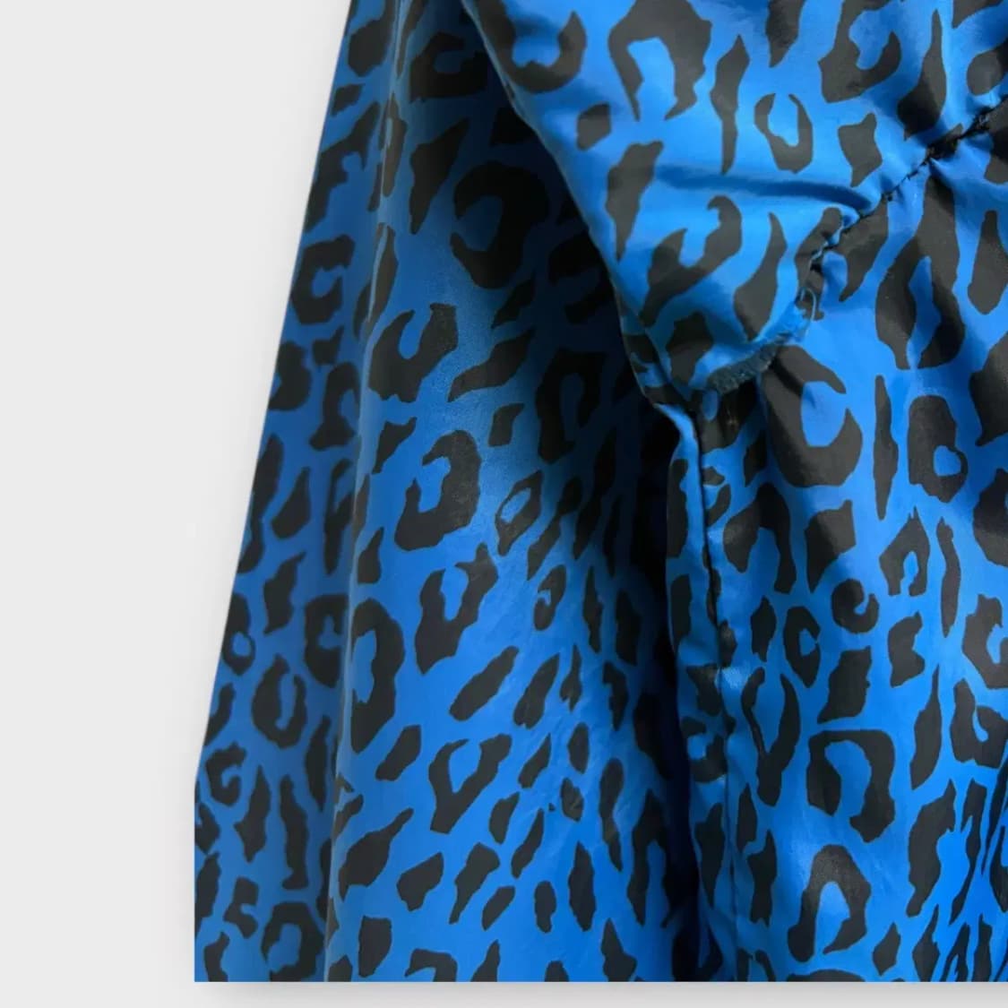 아디다스 블루 레오파드 후드 바람막이 95 상품이미지5