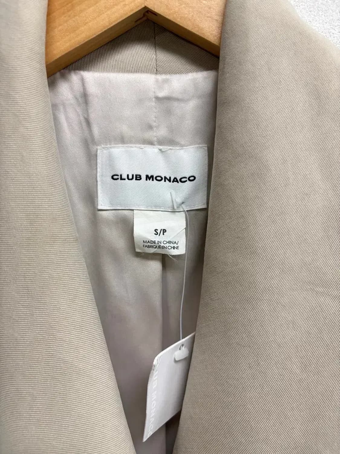 [새상품] 클럽모나코 트렌치 코트 S 상품이미지5