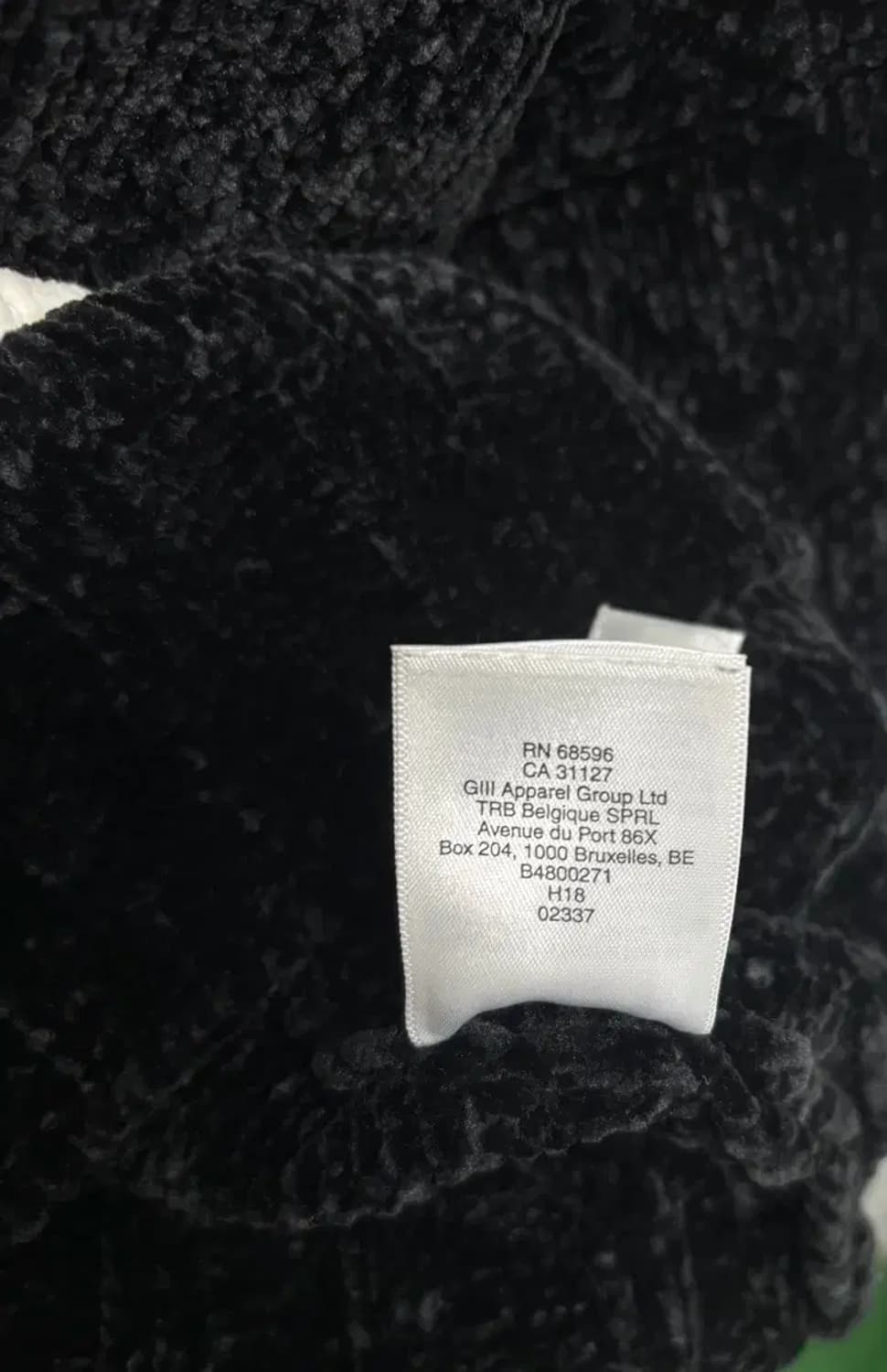 DKNY 부클 블랙 니트 M 상품이미지5