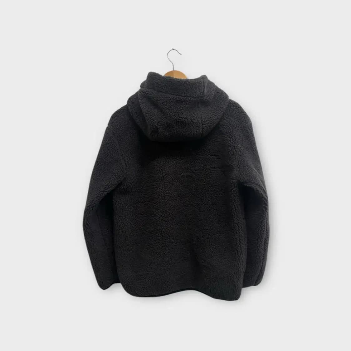 내셔널지오그래픽 진그레이 뽀글이후드집업 90 상품이미지4