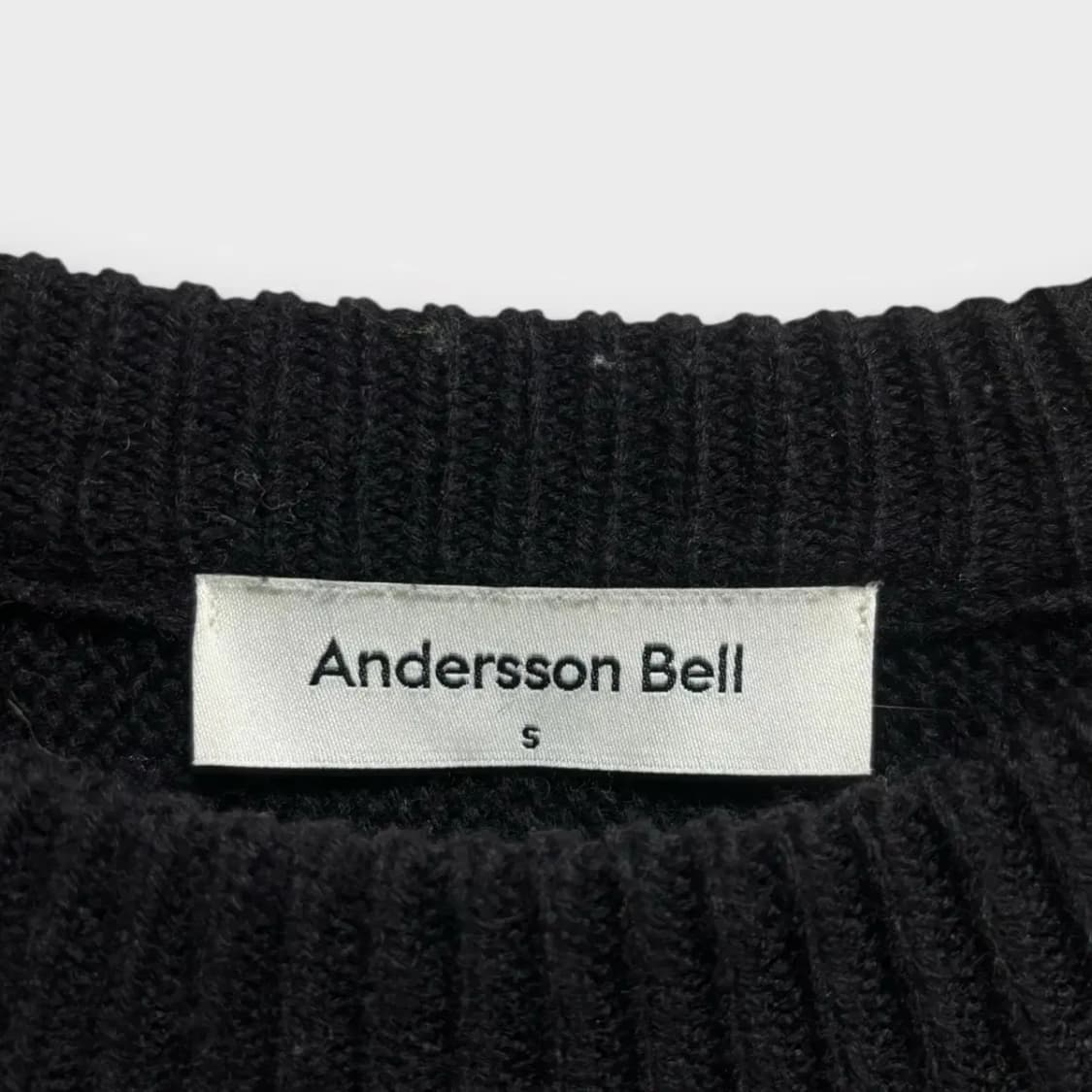 앤더슨벨 블랙 울니트 S 상품이미지4