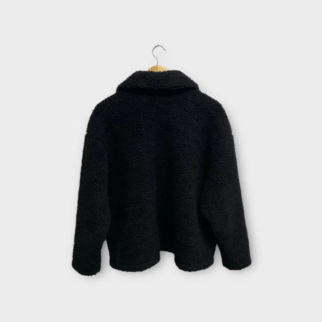 나이키 스우시 블랙 뽀글이 자켓 L 상품이미지4